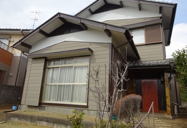 千葉県八千代市大和田　O様邸　外壁塗装＆下屋根塗装
