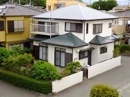 神奈川県茅ケ崎市中島　M様邸　外壁塗装＆屋根塗装 (1)