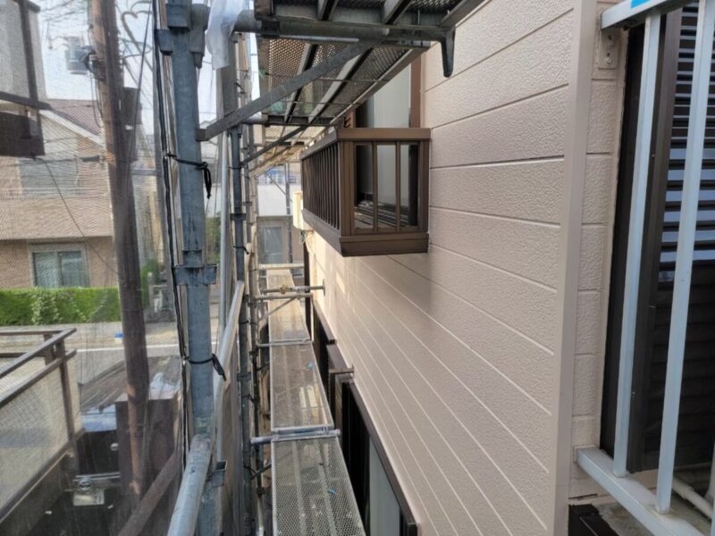 東京都練馬区　アパート屋根・外壁塗装工事　工事完了！施工後をご紹介！
