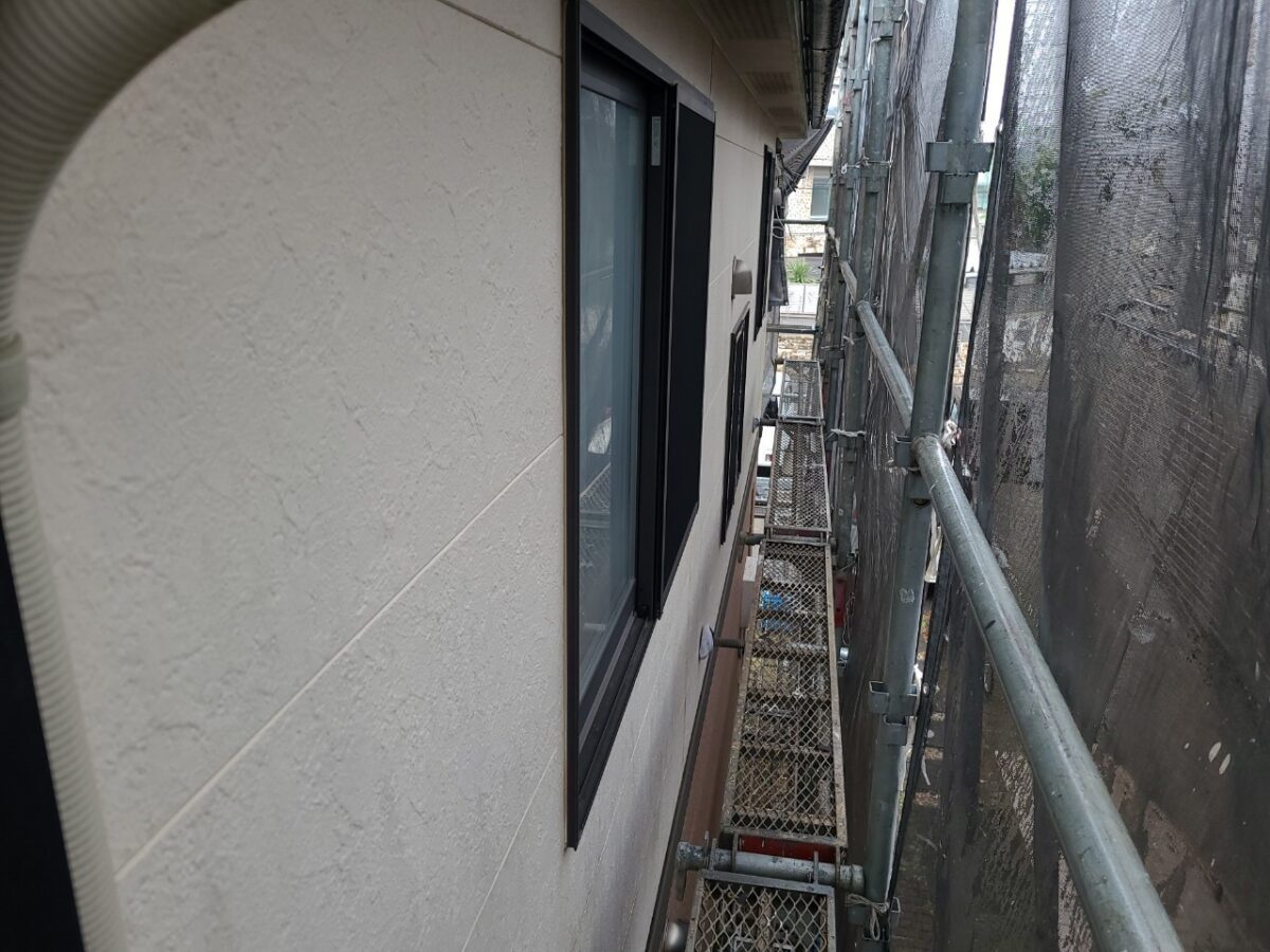 東京都武蔵野市　外壁塗装工事　足場を設置する目的