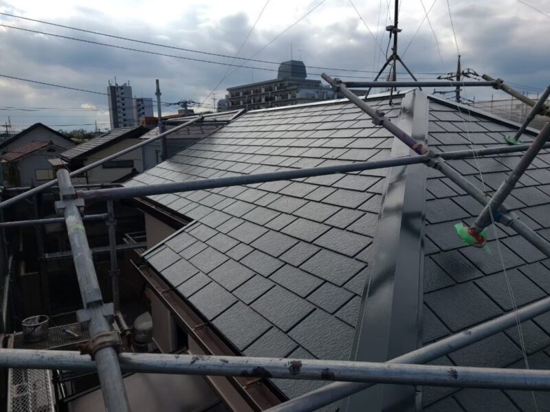 東京都練馬区　屋根・外壁塗装工事　屋根足場とは？どんなときに必要？
