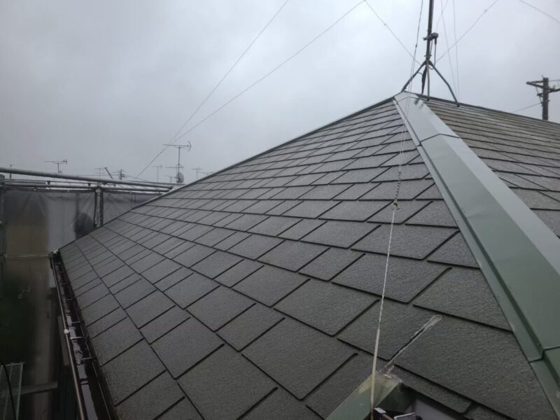 東京都練馬区　屋根・外壁塗装工事　屋根塗装のタイミングはいつ？