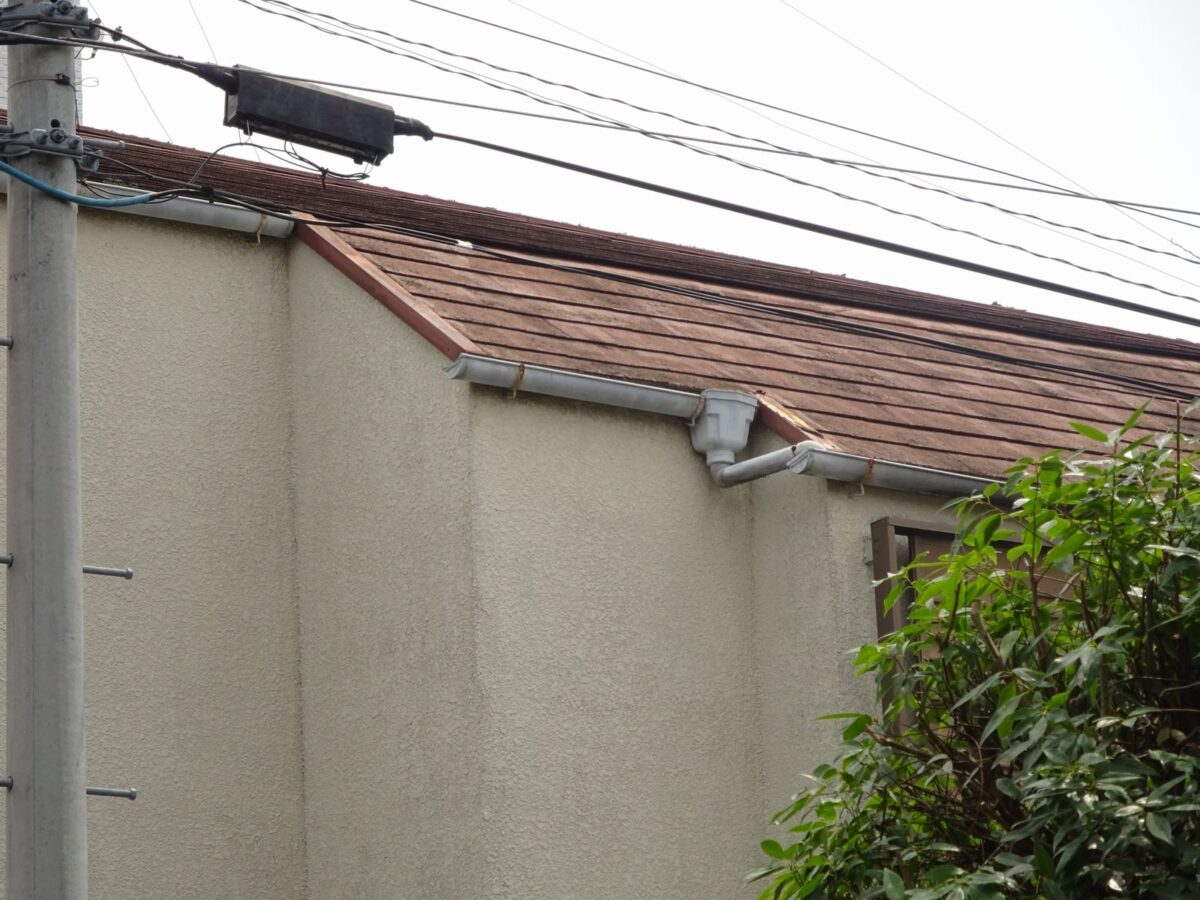 東京都練馬区　K様邸　屋根・外壁塗装工事　施工前　塗装が必要な時期はいつ？