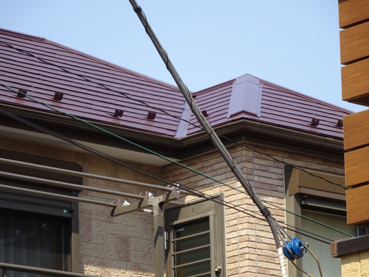 東京都練馬区　I様邸　屋根塗装・外壁塗装・コーキング工事　施工前と施工後