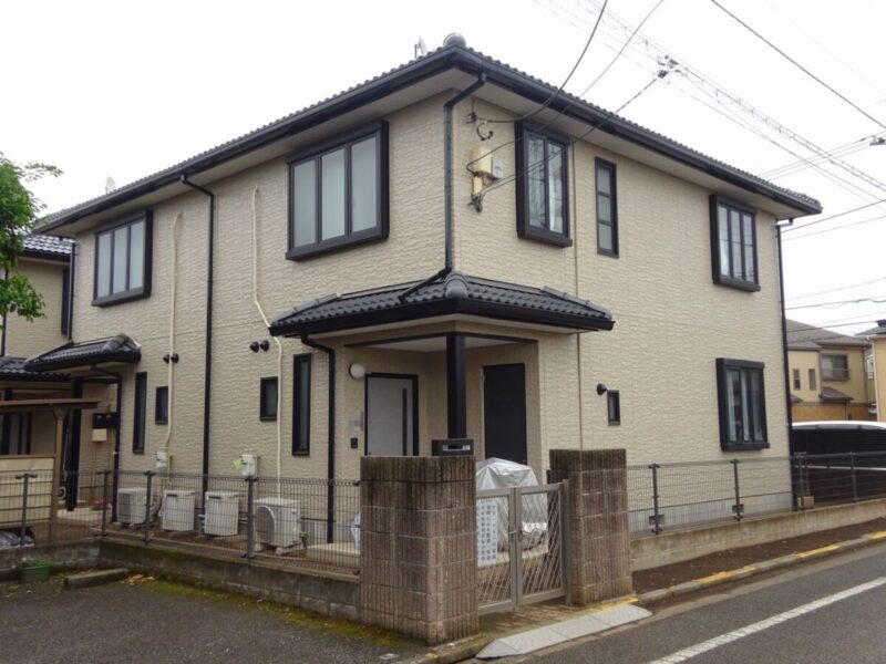 東京都練馬区　N様邸　屋根塗装・外壁塗装工事　施工前と施工後