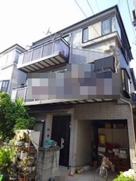 東京都江戸川区　S様邸　外壁塗装工事　施工前と施工後　塗装工事の流れについて