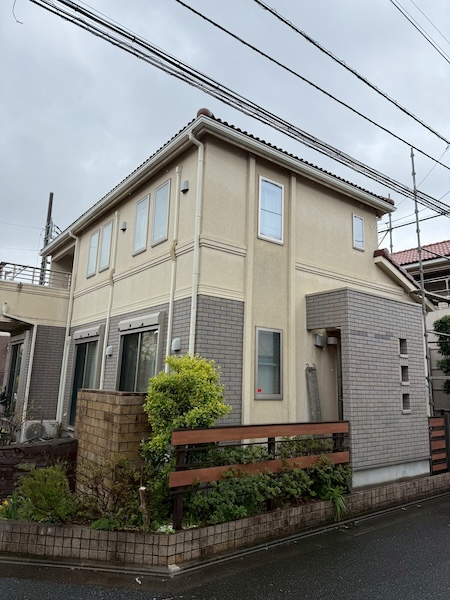 外壁塗装工事の足場組み立て設置を行いました!|東京都練馬区