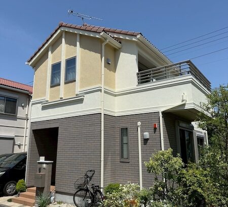 東京都練馬区石神井台 S様邸 外壁塗装工事「希望に合わせて真摯に塗料を考えてくれました。工事の出来栄えも満足しています」