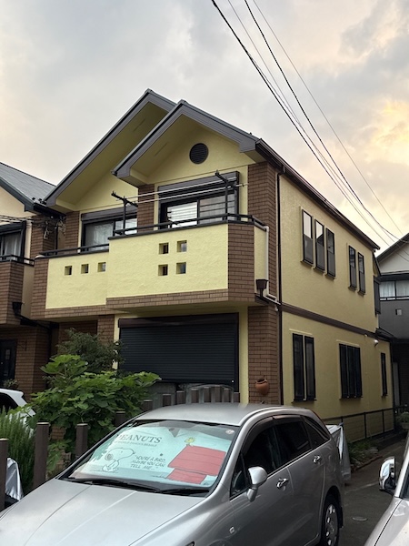 東京都練馬区関町北｜A様邸 屋根塗装・外壁塗装が完了しました！施工前と施工後をレポート