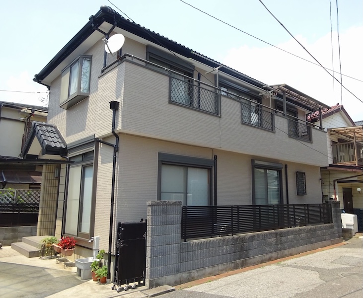 埼玉県川口市柳崎 ｜M様邸 外壁塗装工事 施工前と施工後をレポート