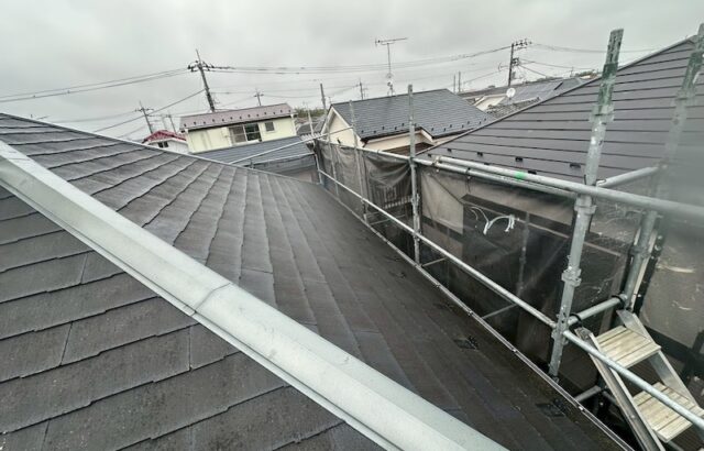 K様から屋根カバー工事のご依頼をいただきました！施工前をレポート｜東京都練馬区西大泉