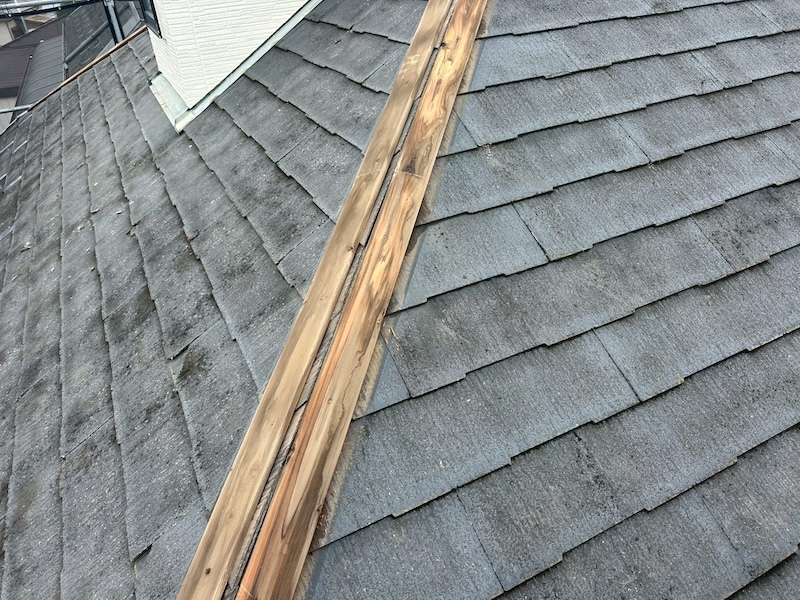 屋根からの雨漏りを防ぐ最重要箇所、ルーフィングの敷設｜東京都練馬区西大泉