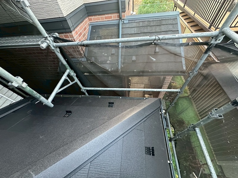 東京都練馬区西大泉｜下屋：屋根材本体葺き・屋根板金設置までをレポート！