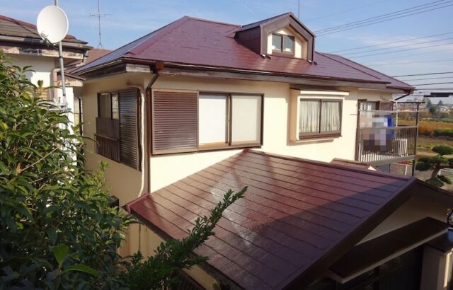 塗装をご計画なら屋根と外壁のセットがおすすめ！｜東京都小平市