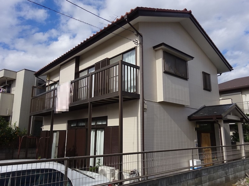U様邸 外壁塗装・付帯部塗装工事 施工前と施工後をレポートします！｜東京都世田谷区