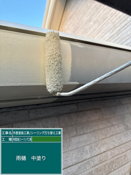 付帯部 軒樋を塗装しました!付帯部とは?|東京都練馬区