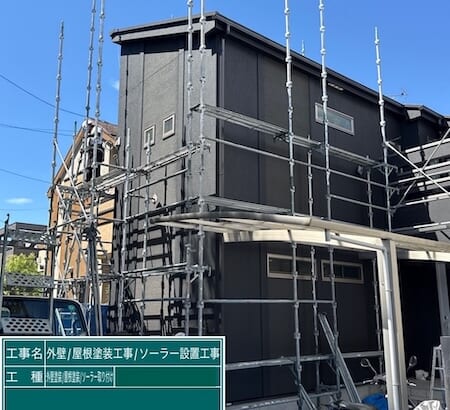 最終点検と足場撤去作業｜最終点検ではお施主様もご一緒にご確認ください！｜東京都練馬区高松